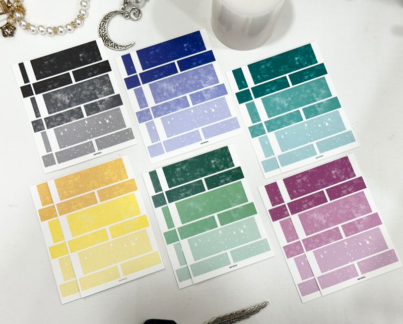 sensiary colorful label paper - Cards & Postcards - Paper 