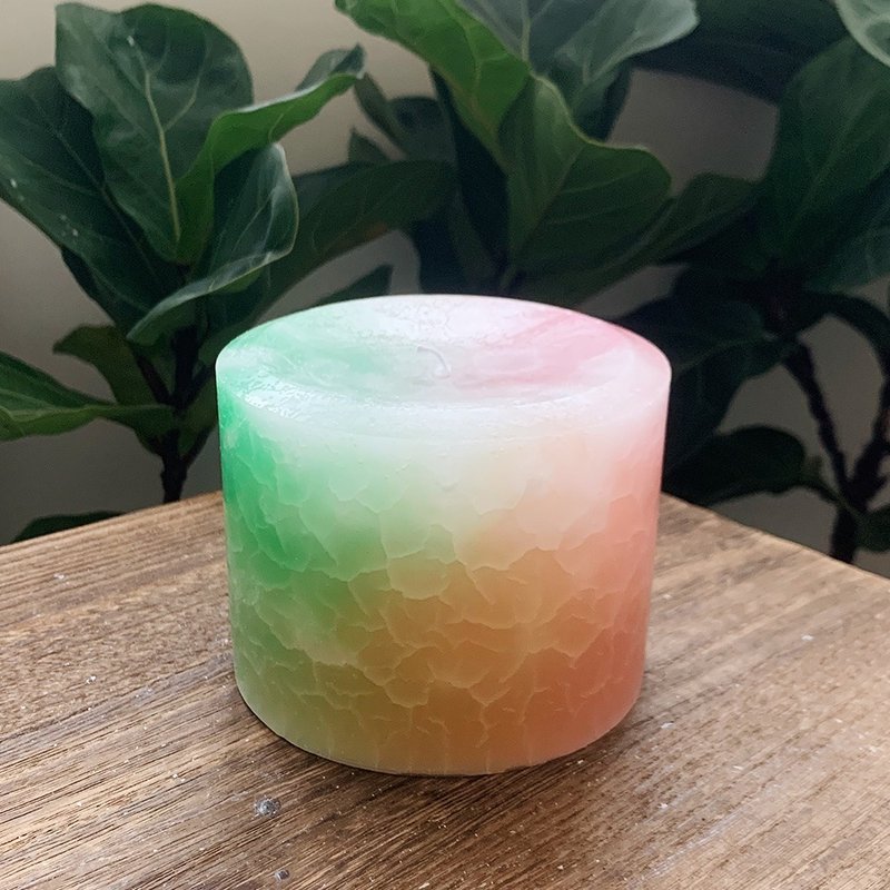 Japanese candles - random gradient candles - Candles & Candle Holders - Wax 