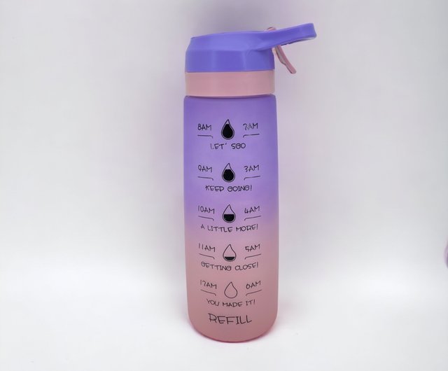 PAVO Insulated Water Bottle - 1L Pink Purple - Shop PAVOHOME