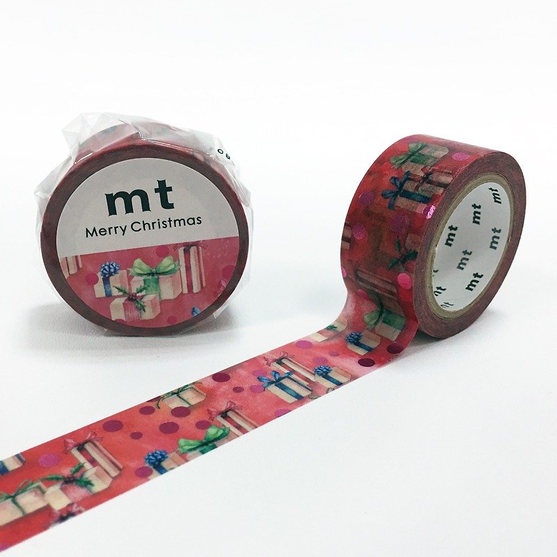 Mt and paper tape Christmas [Christmas gift (MTCMAS72)] hot stamping out of print - Washi Tape - Paper Multicolor