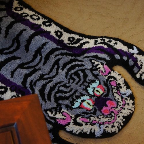 RAW EMOTIONS Relaunches Tibetan Tiger Rugs