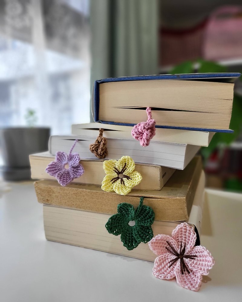 櫻花書籤 影片教學 Cherry Blossom Bookmark 벚꽃 책갈피 - 其他 - 其他材質 