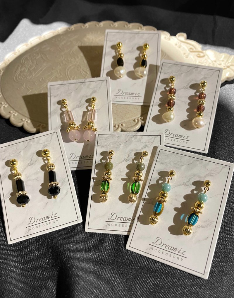 mini earringsmini earrings - Earrings & Clip-ons - Other Metals Multicolor