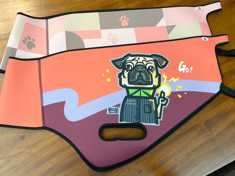 電池巴哥(莓果) gogoro系列車套 防刮車套 - 其他 - 聚酯纖維 黑色