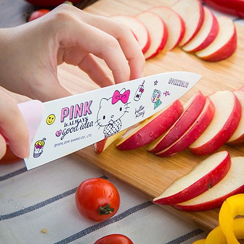 Out-of-print spot Sanrio authorized HelloKitty knife set-chef's knife +