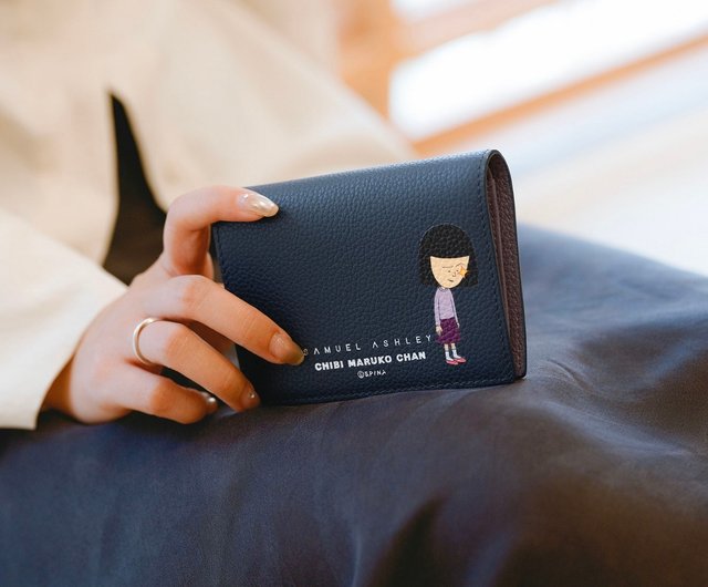 Samuel Ashley x ちびまる子ちゃん コラボ 折りたたみレザー