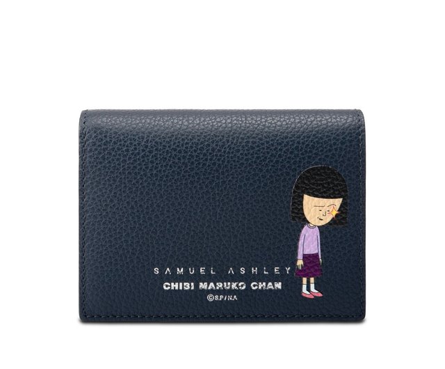Samuel Ashley x ちびまる子ちゃん コラボ 折りたたみレザー