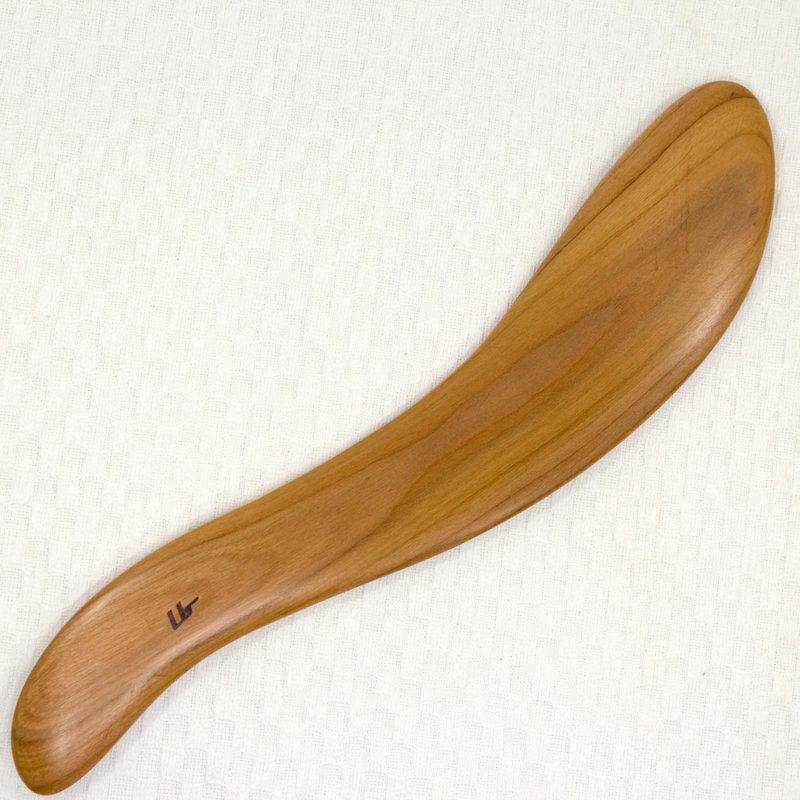 Gua Sha Massage Wooden Tool, Medium Scraper, Wooden Massage - Facial Massage & Cleansing Tools - Wood Brown