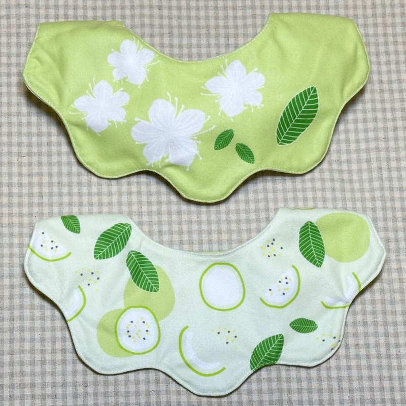 Guava fruit double-sided baby saliva wipes - ผ้ากันเปื้อน - เส้นใยสังเคราะห์ 