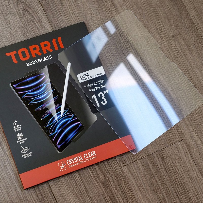 iPad Air 13英寸M2 / Pro 13英寸M4 保護膜 蘋果平板屏幕貼 - 手機配件 - 其他材質 透明