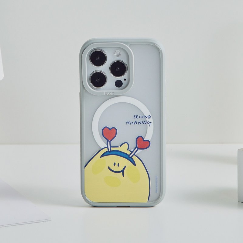 Second Morning Love Headband Aurora Mist MagSafe iPhone Case - เคส/ซองมือถือ - พลาสติก หลากหลายสี