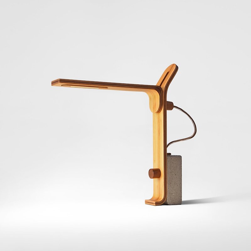 I Can LED Wooden Knob Dimming Table Lamp│Bamboo - Lighting - Bamboo Khaki