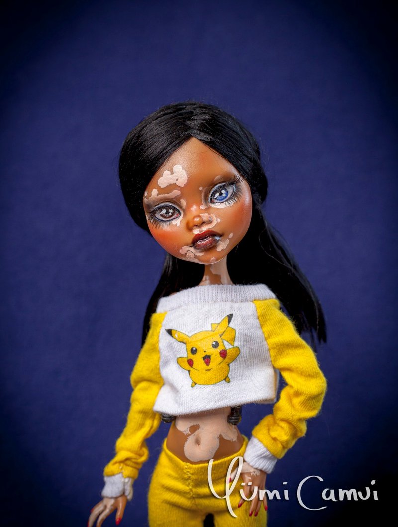 OOAK Monster High Vitiligo doll by Yumi Camui - 玩偶/公仔 - 塑膠 多色