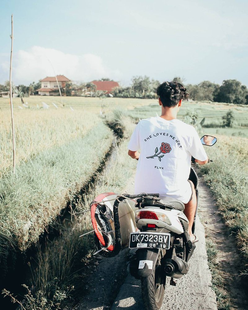 Romance Tee Short Sleeve - White - Men's T-Shirts & Tops - Cotton & Hemp White