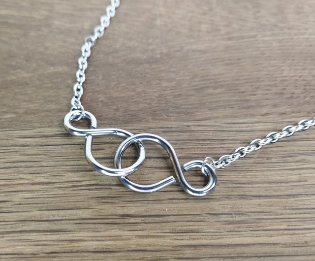 Infinity necklace for on sale him