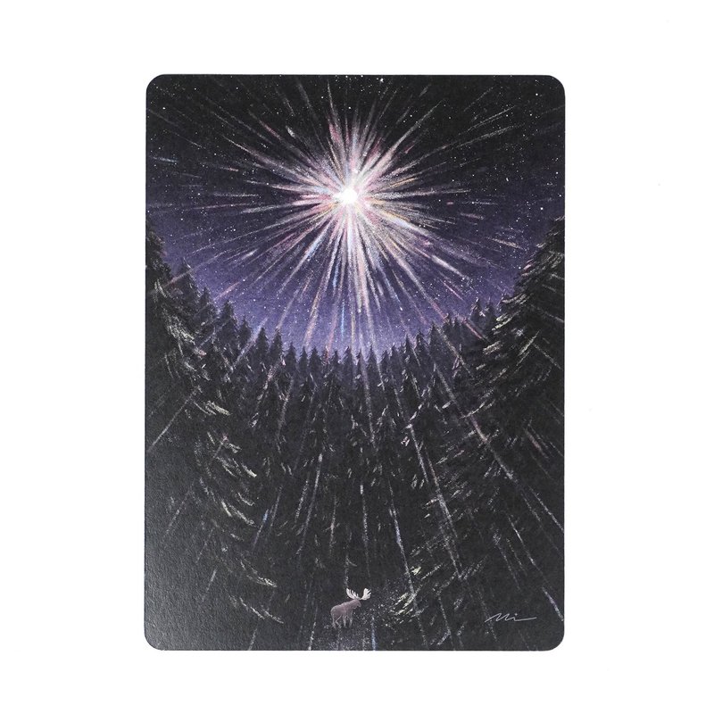 明信片- Lights will guide you home. - 卡片/明信片 - 紙 多色