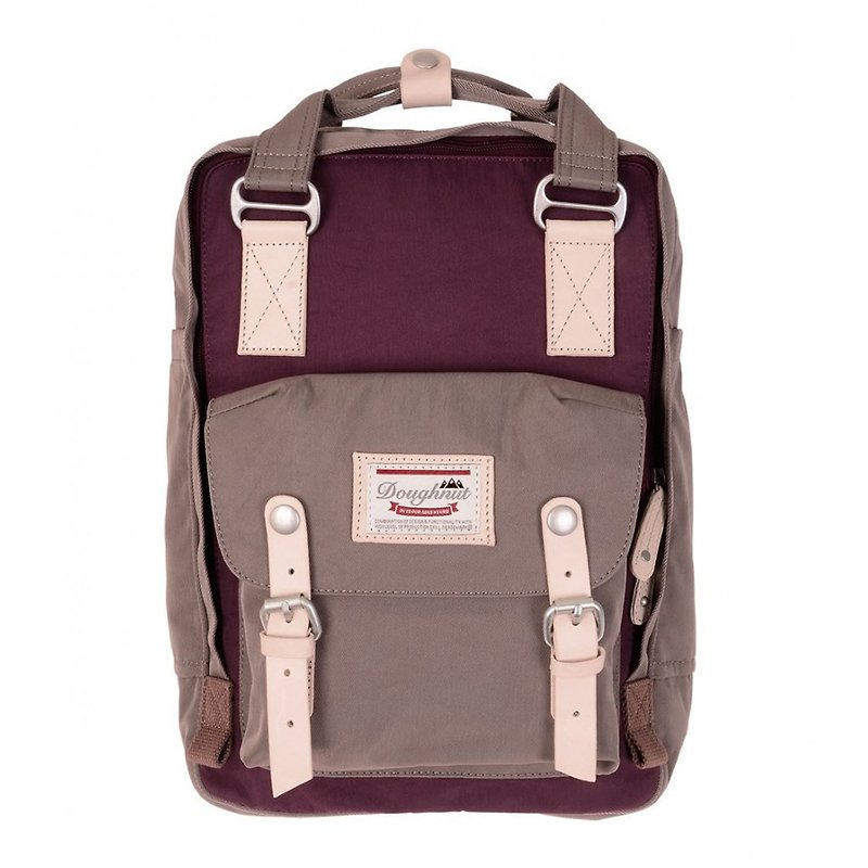 Doughnut Macaron Backpack - Smoked Purple - Backpacks - Waterproof Material Purple