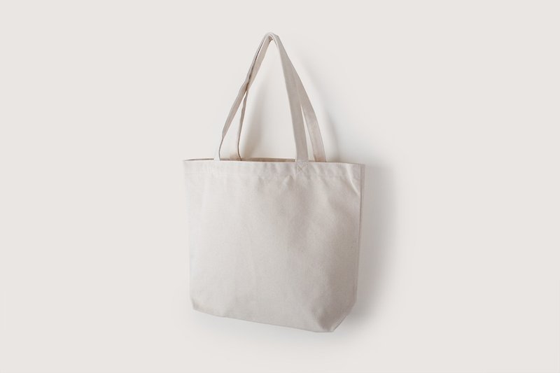 Small flaw specials | Beige horizontal bag - กระเป๋าแมสเซนเจอร์ - ผ้าฝ้าย/ผ้าลินิน 