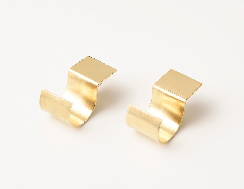CP139 - 耳環/耳夾 - 其他金屬 金色
