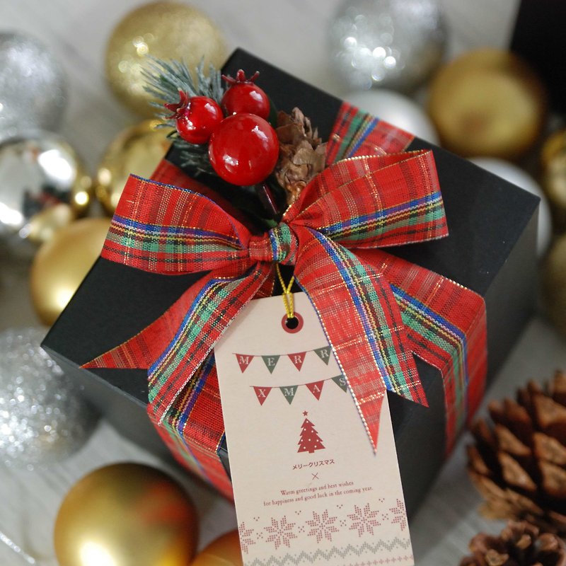 【聖誕快閃免運】聖誕節 交換禮物 聖誕禮物經典黑(大) - 果醬/抹醬 - 玻璃 