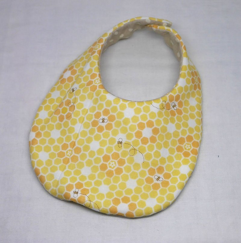 Japanese Handmade 8-layer-gauze Baby Bib - Bibs - Cotton & Hemp Yellow
