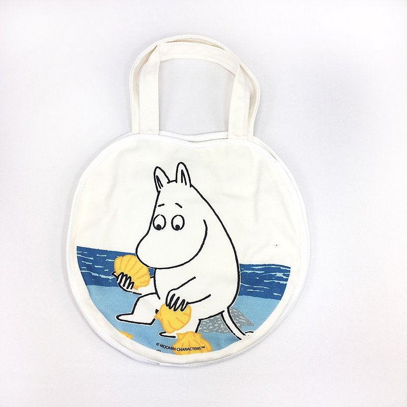 Moomin嚕嚕米授權-造型包,AE03 - 手提包/手提袋 - 棉．麻 白色