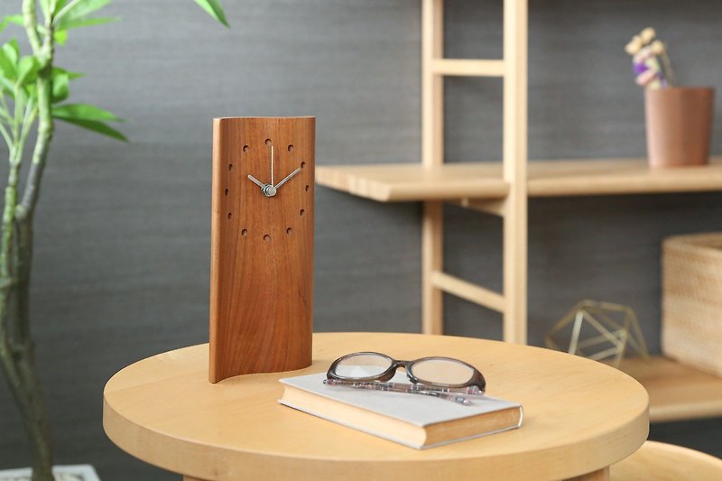 Asahikawa Furniture cosine Mine Clock - นาฬิกา - ไม้ 
