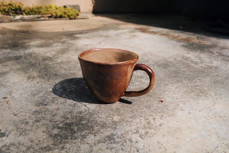 ハンドピンチコーヒーカップ/ティーカップ - 花瓶・植木鉢 - 陶器 