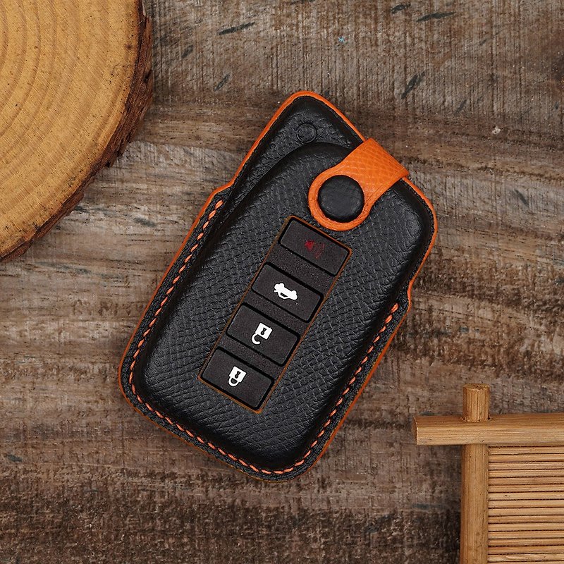 Lexus series key fob case cover - leather cover for lexus remote LX RX CT ES LC - Keychains - Genuine Leather 