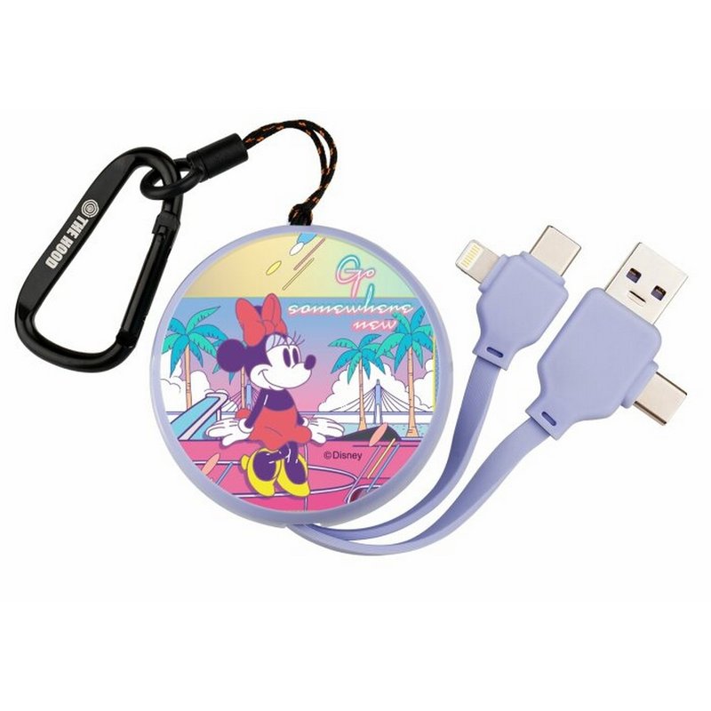 Disney Minnie Mouse PD Fast Charging Cable Lightning to TypeC - Chargers & Cables - Other Materials White