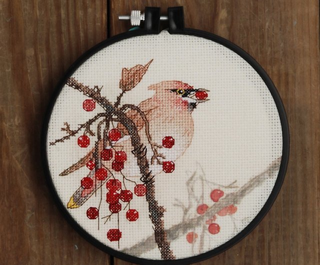フランス刺繍（花と鳥） - その他