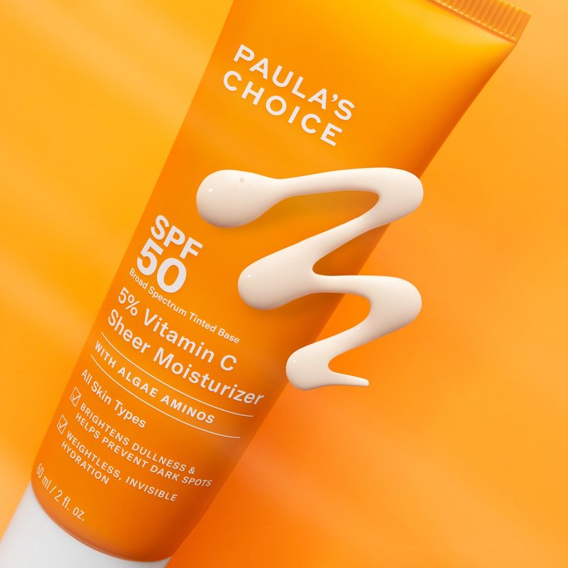 新上市【寶拉珍選】C5清爽透亮防曬凝乳SPF50 PA+++ 60ml - 臉部/身體防曬 - 其他材質 橘色