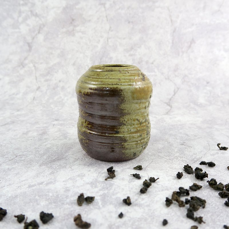 添興窯/柴燒小品-花瓶#4 - 植物/盆栽/盆景 - 陶 咖啡色