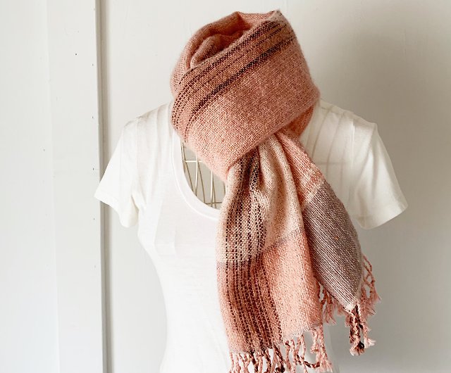 Wool Scarf Scarfs for Women Knitted Scarf Handwoven Scarf 