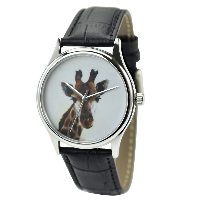 長頸鹿手錶(大頭) 全球免運費 - 女裝錶 - 其他金屬 咖啡色