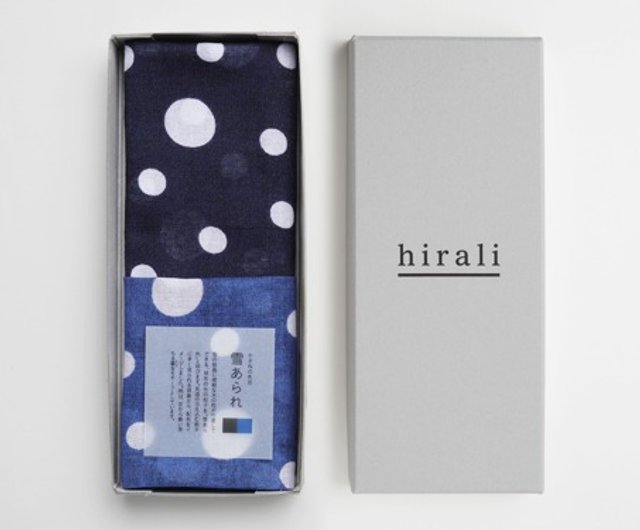 Hirali Kitchen Towel, Snowy Hail