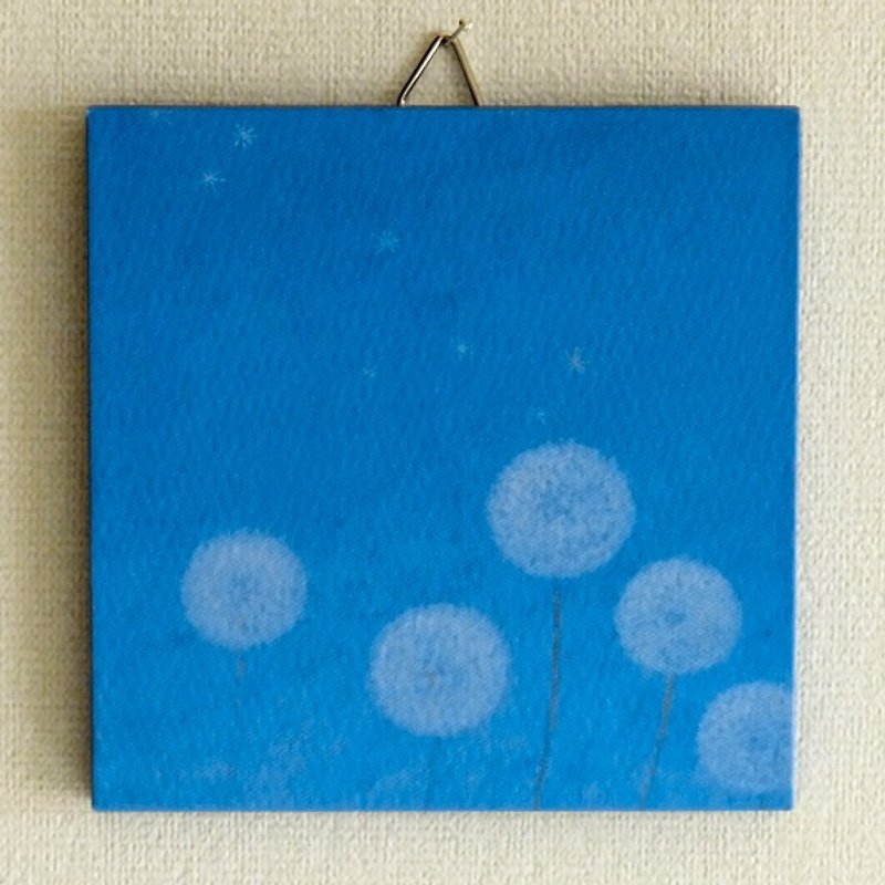 Mini panel No.31 / Fragment of memory - โปสเตอร์ - กระดาษ สีน้ำเงิน