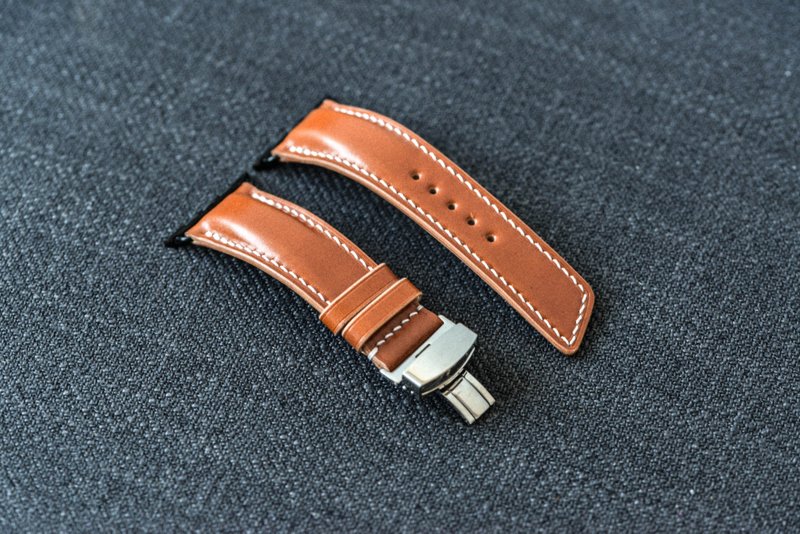 日本新禧全馬臀apple watch蘋果表帶高級客製生日禮物創意禮品 - 錶帶 - 真皮 