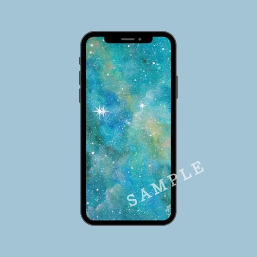 lapilight 【スマホ桌布】My Star Sky No.203