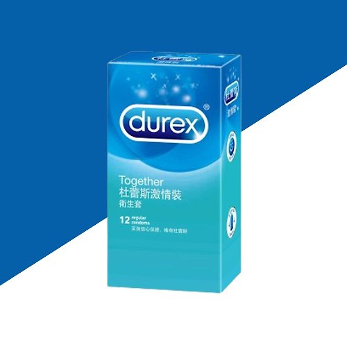 Durex 杜蕾斯旗艦店 【杜蕾斯】激情裝衛生套/保險套12入/1盒