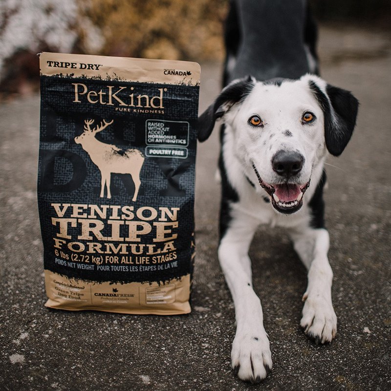 【狗主食】PetKind 野胃 放牧鹿 天然鮮草肚狗糧 狗飼料 關節保健 - 狗罐頭/鮮食 - 新鮮食材 