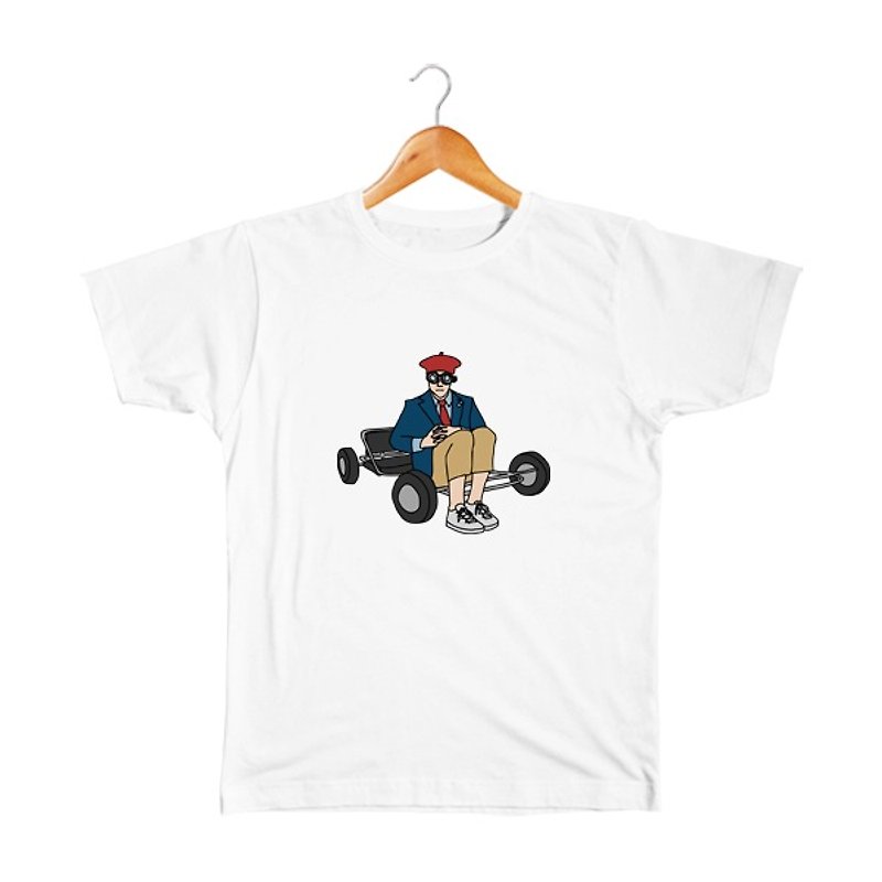 Max Kids T-shirt - เสื้อยืด - ผ้าฝ้าย/ผ้าลินิน ขาว