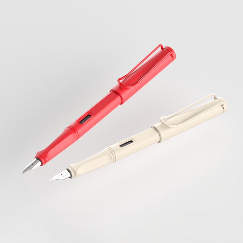 【雷雕免費刻字】LAMY 皮革筆盒 / SAFARI 系列 -  草莓 - 鋼筆 - 塑膠 多色