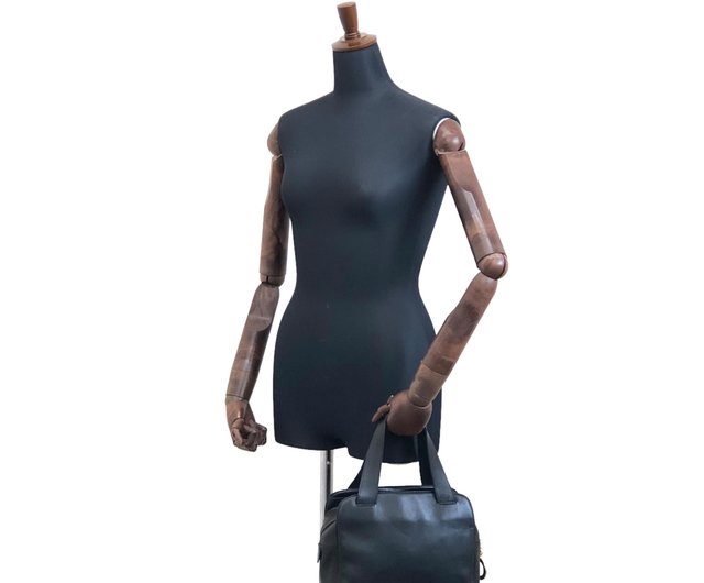 日本直送 名牌中古包 】CELINE セリーヌ ボストンバッグ ブラック ロゴ