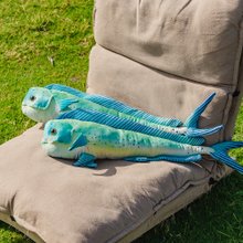 鬼頭刀造型抱枕(一對公+母)