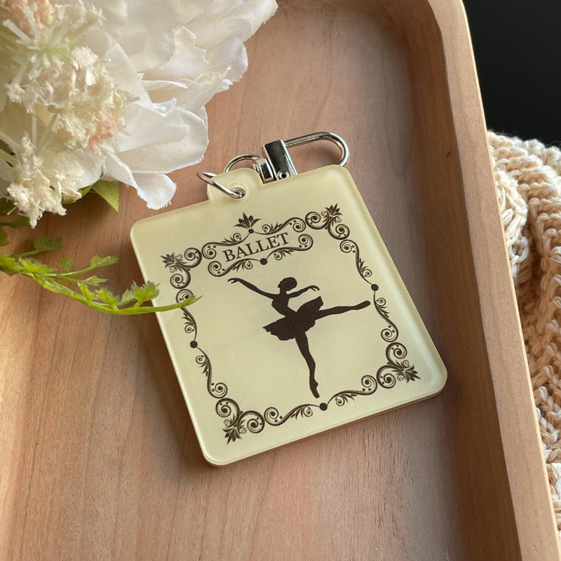 Ballet Gifts/Adult Ballet/Dance Show Souvenirs/Dance Ballet Awards/Keychains - ที่ห้อยกุญแจ - อะคริลิค หลากหลายสี