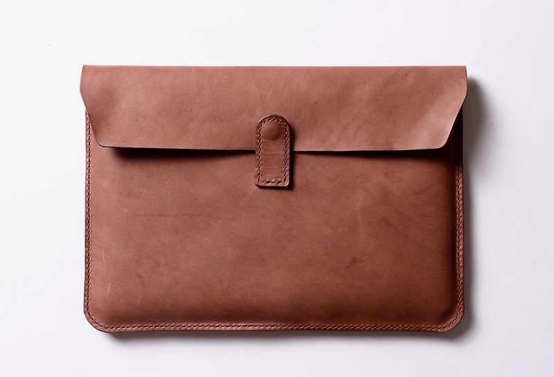 Jobs computer bag macbook pro leather computer bag [can be customized / free lettering 1-7 characters] - อุปกรณ์เสริมคอมพิวเตอร์ - หนังแท้ 