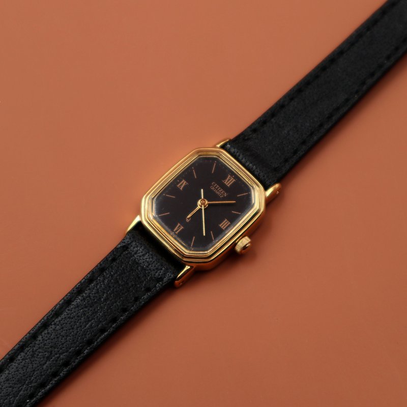 CITIZEN Advanced Octagonal Quartz Watch - นาฬิกาผู้หญิง - วัสดุอื่นๆ 
