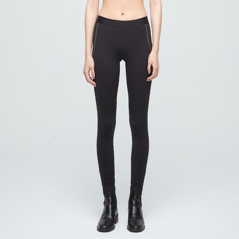 Antibacterial High Elastic Cut Magic Pants (Female) - Anthracite Black - Women's Leggings & Tights - Polyester Black