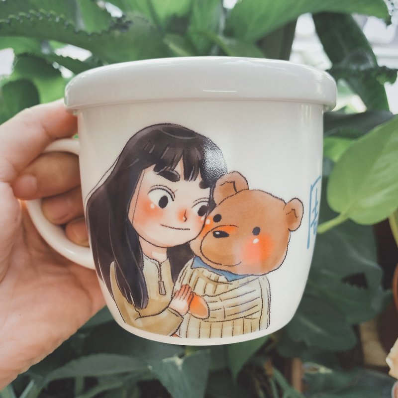 Draw a cute you on the cup